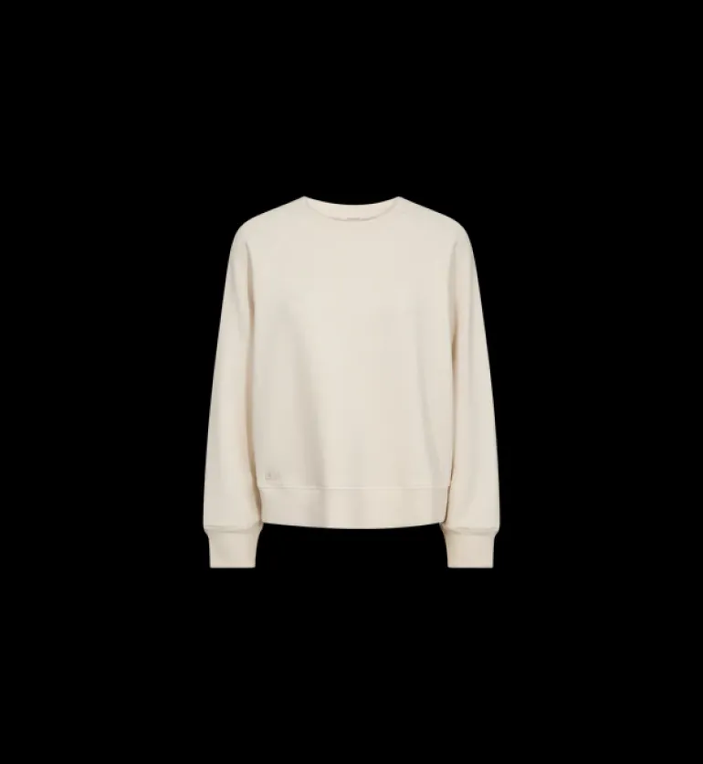 Abello O-LS Basic Sweatshirt - Ecru