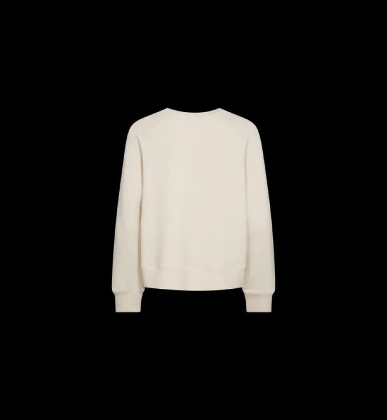 Abello O-LS Basic Sweatshirt - Ecru