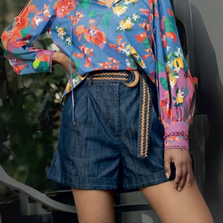 Aidy Shorts - Blue