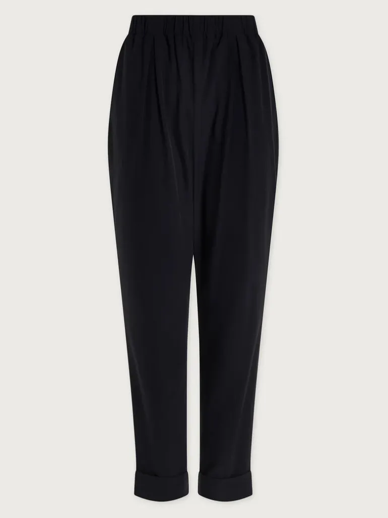 Alana Slim Tapered Cuff Pant 27 - Black