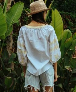 Aldgate Top - White/Gold