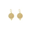 Algir Gold Coin Earrings - Gold