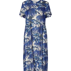 Aliya Midi Dress SS - Blue