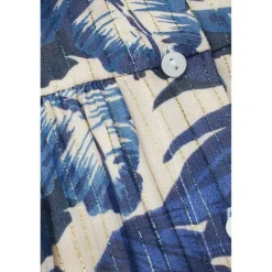 Aliya Midi Dress SS - Blue
