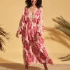 Aliza Dress - Red