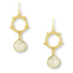 Allegra Moonstone Earrings