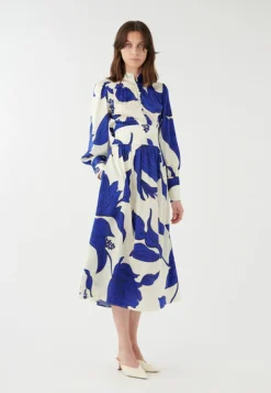 Alondra Dress - Datura Cobalt
