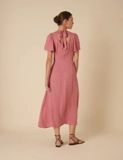 Andie Midi Dress - Pink