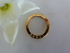 Angel sentiment disc - Gold
