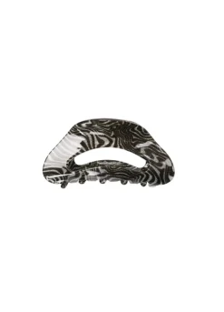 Aquila Glitter Hair Claw - Black
