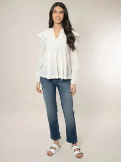 Arlington Blouse - Cream