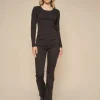 Ashley Deluxe Jeans 32' - Black