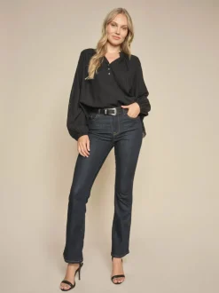 Ashley Deluxe Jeans 32' - Dark Blue