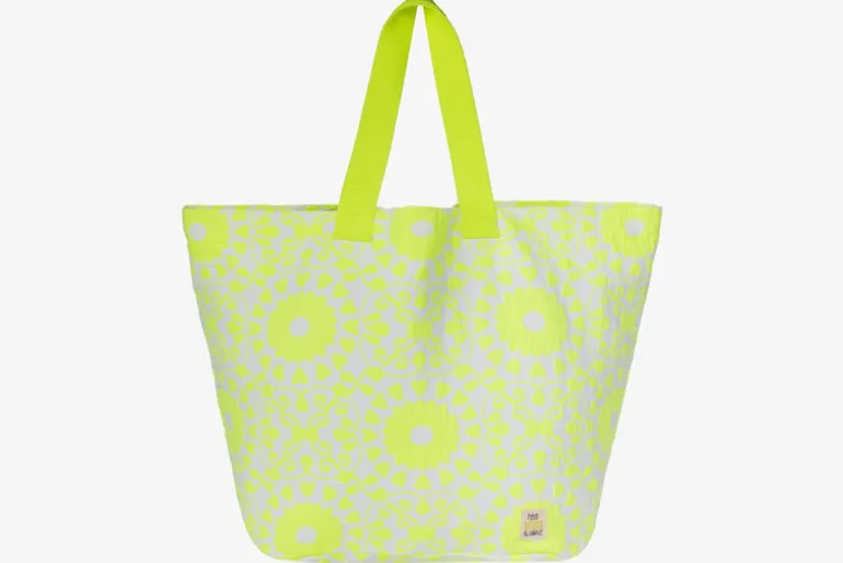 B&L Beach Bag - Yellow Fluro