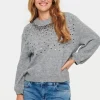 Barbel Pullover - Mist Grey Melange