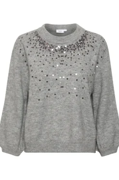 Barbel Pullover - Mist Grey Melange