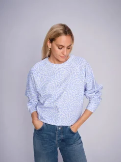 Barbro O-LS Spring Sweatshirt - Ecru