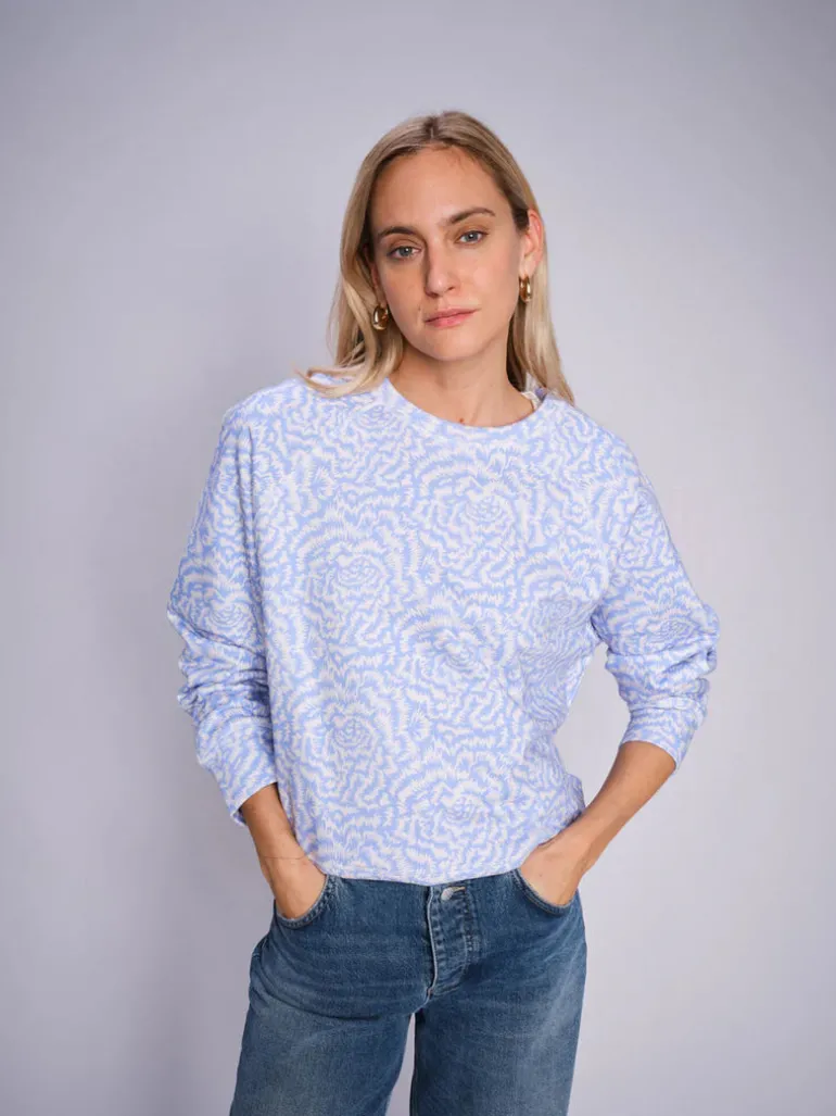 Barbro O-LS Spring Sweatshirt - Ecru