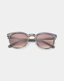 Bate Sunglasses - Striped Horn