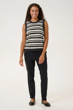 Bay Vest - Phantom/Whitecap Stripe
