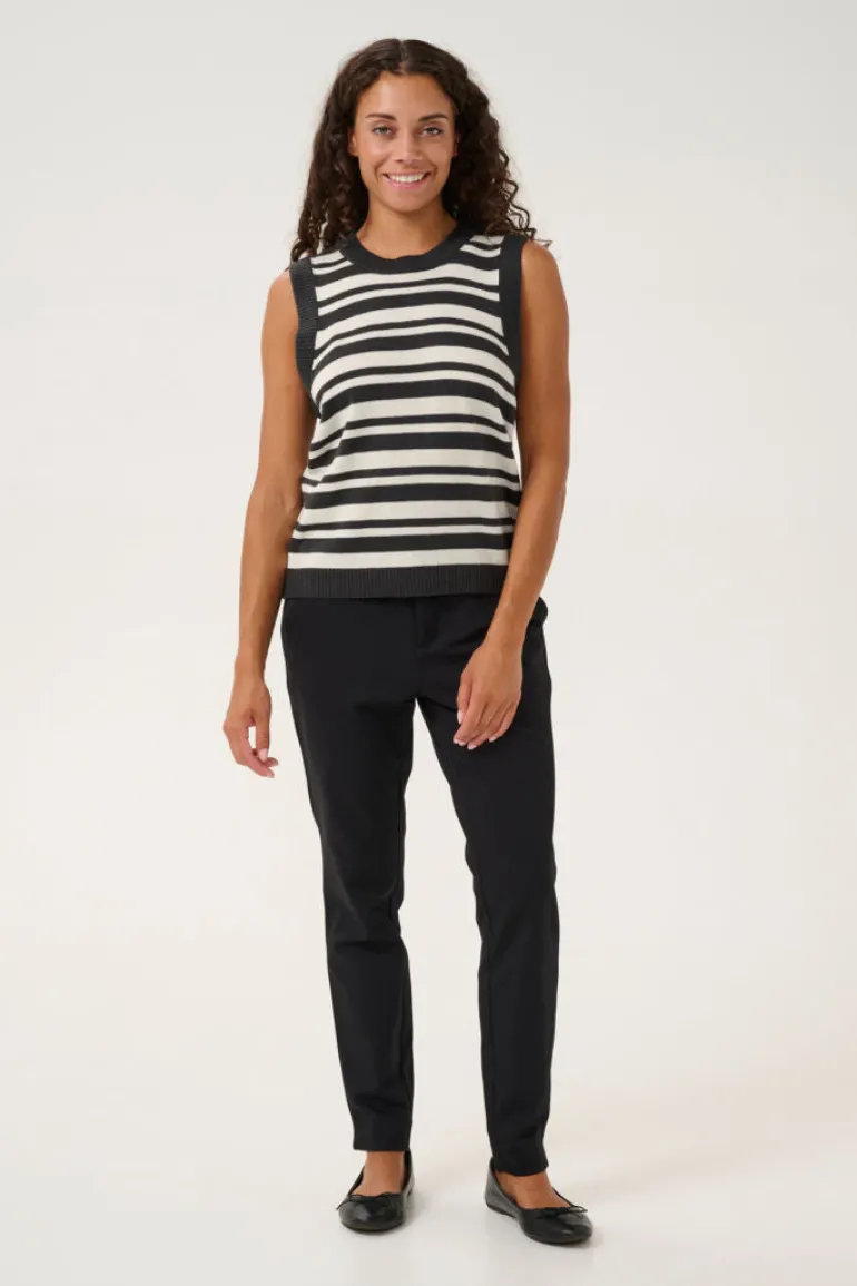 Bay Vest - Phantom/Whitecap Stripe