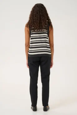 Bay Vest - Phantom/Whitecap Stripe