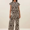Benji Brown Batik Pants - Brown Batik