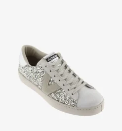 Berlin Glitter Trainers - Plata