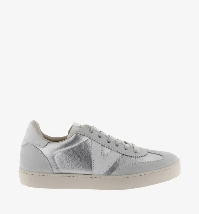 Berlin Metalizado Trainers - Plata