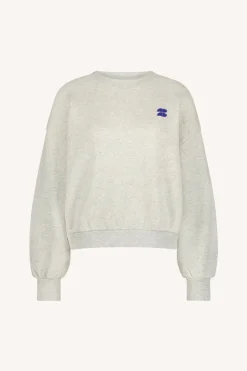 Bibi Dictionary Big Sweater - Light Grey Melee