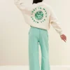 Bibi Disco Sweater - Oyster Melee