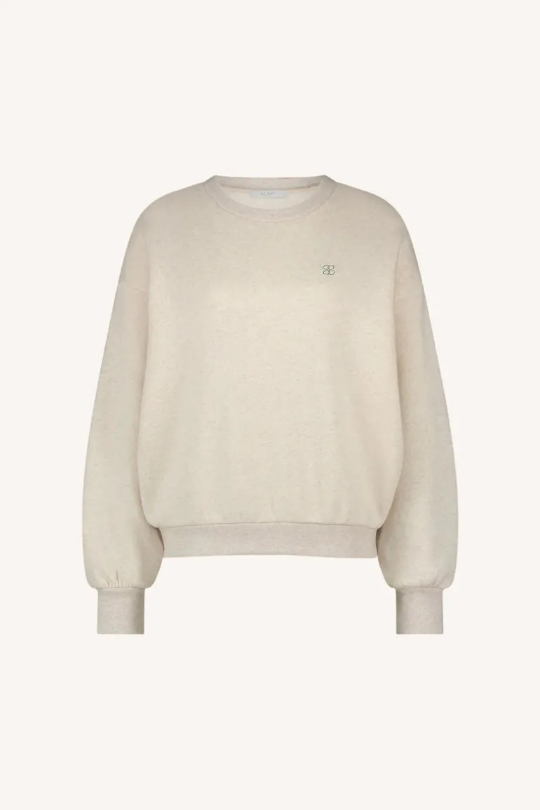 Bibi Disco Sweater - Oyster Melee
