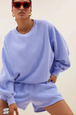 Bibi Natural Sweater - Violet Blue