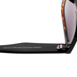 Big Kanye Sunglasses - Black/Demi Tortoise