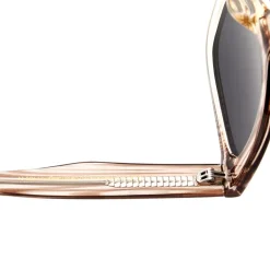 Big Kanye Sunglasses - Demi Grey/Crystal Transparent
