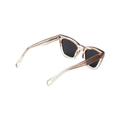 Big Kanye Sunglasses - Demi Grey/Crystal Transparent