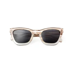Big Kanye Sunglasses - Demi Grey/Crystal Transparent