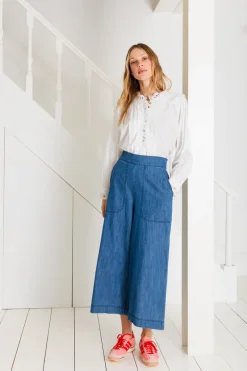 Bijou Organic Denim Trs - Mid Denim