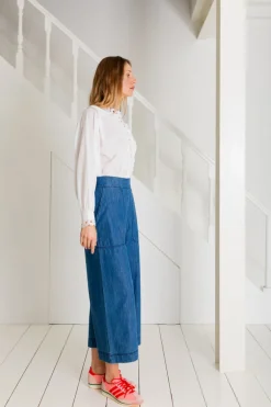 Bijou Organic Denim Trs - Mid Denim