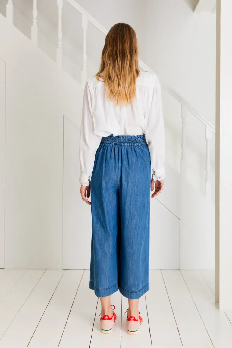Bijou Organic Denim Trs - Mid Denim