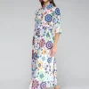 Brenda Dress - Suzani Multi