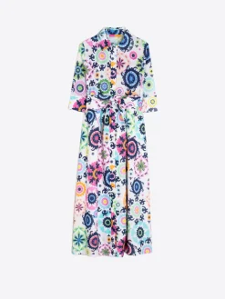 Brenda Dress - Suzani Multi