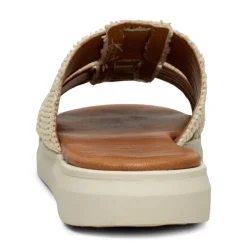 Brenna Jute Sandal - Off White