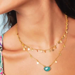 Brooke Choker Necklace - Gold