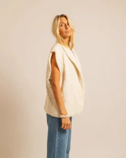 Brooklyn Gilet - Creme