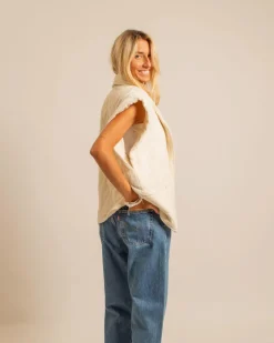 Brooklyn Gilet - Creme