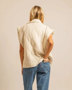 Brooklyn Gilet - Creme