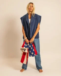 Brooklyn Gilet - Navy
