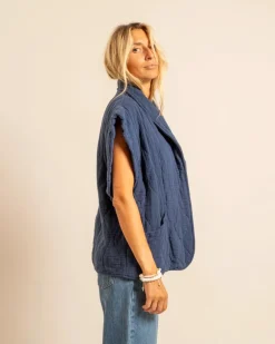 Brooklyn Gilet - Navy