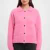 Bubbly Boxy Jacket - Bright Pink